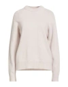 Alysi Woman Sweater Light Grey Size S Merino Wool