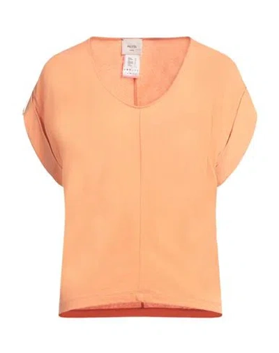 Alysi Woman T-shirt Mandarin Size 4 Cotton