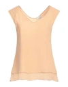 Alysi Woman Top Blush Size 10 Silk In Pink