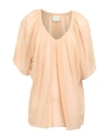 Alysi Woman Top Blush Size 2 Silk In Pink