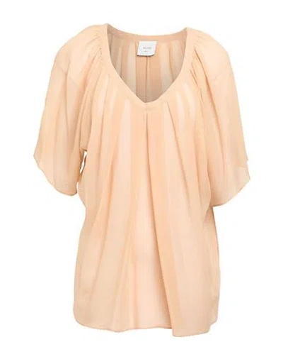 Alysi Woman Top Blush Size 2 Silk In Pink