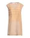Alysi Woman Top Blush Size 6 Silk In Pink