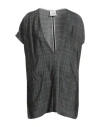 Alysi Woman Blouse Steel Grey Size 6 Viscose