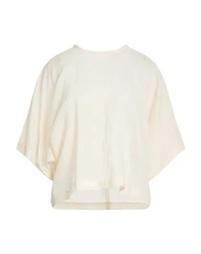 Alysi Woman Top Ivory Size 0 Wool, Polyamide In White