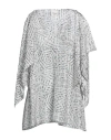 Alysi Woman Top Off White Size 6 Silk In Off White