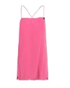 Alysi Woman Top Pink Size 6 Silk