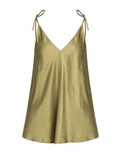 Alysi Tops In Sage Green