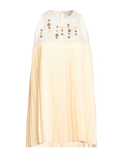 Alysi Tops In Beige