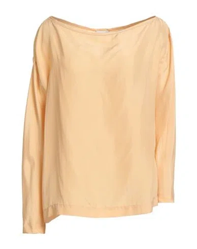 Alysi Woman Top Sand Size 4 Silk In Neutral