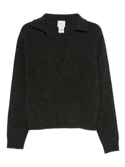 ALYSI WOOL POLO SWEATER