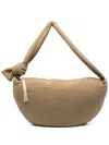 Alysi Wool Shoulder Bag In 绿色