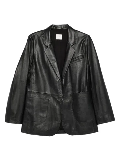 ALYSI ALYSI WOOL SINGLE-BREASTED JACKET