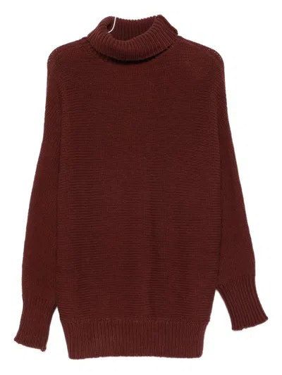 ALYSI ALYSI WOOL TURTLE-NECK JUMPER