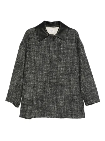 ALYSI ALYSI WOOL TWEED JACKET
