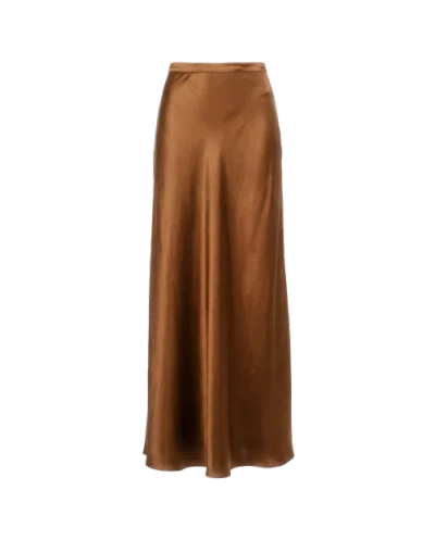 Alyson Eastman A-line Skirt In Brown