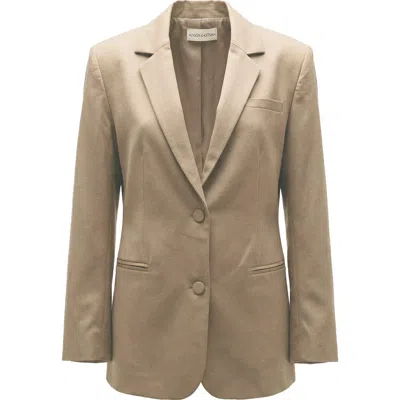 Alyson Eastman St. Honore Blazer In Sand