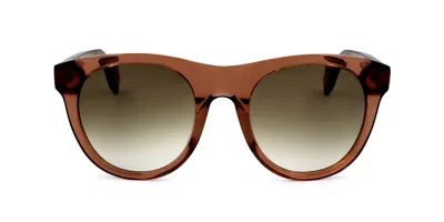 Alyson Magee Wilson 03 Women's Sunglasses Brown Size 52