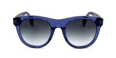 Alyson Magee Wilson 04 Women's Sunglasses Blue Size 52