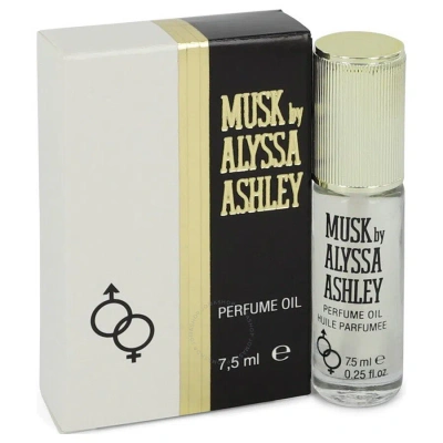 Alyssa Ashley Musk /  Perfume Oil 0.25 oz (7.5 Ml) (u) In White