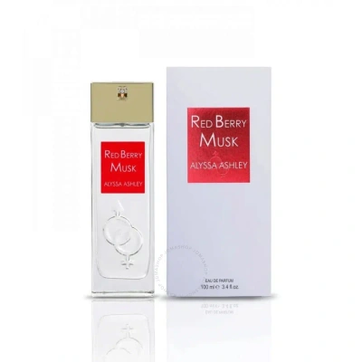 Alyssa Ashley Unisex Redberry Musk Edp Spray 3.4 oz Fragrances 3495080362105 In Red   / Berry / Peach / Pink / White