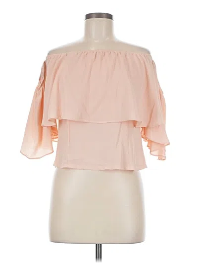 Pre-owned Alythea 3/4 Sleeve Blouse In Pink