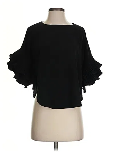 Pre-owned Alythea 3/4 Sleeve T-shirt In Black
