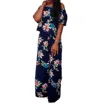 Alythea Top And Pant Set In Navy Multi In Multi