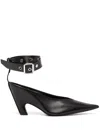 Alyx 100mm Pointed-toe Mules In Black