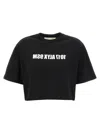 Alyx Logo-print Cropped Cotton T-shirt
