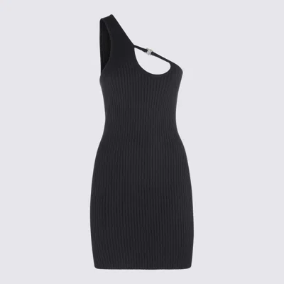 Alyx 1017  9sm Black Viscose Stretch Mini Dress