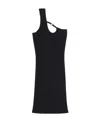 Alyx Buckle Stretch Viscose Knit Top In Black