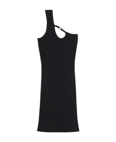ALYX 1017 ALYX 9SM BUCKLE DETAILED KNITTED MINI DRESS