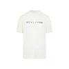 Alyx 1017  9sm Cream Cotton And Polyester T-shirt