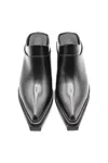 Alyx Dagger Mule In Leather In Black