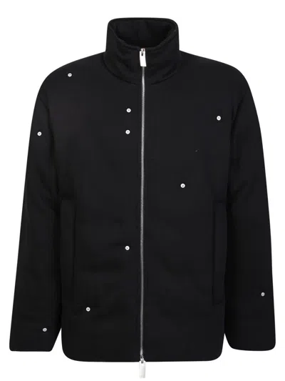 Alyx Black Fleece Down Jacket With Buttons
