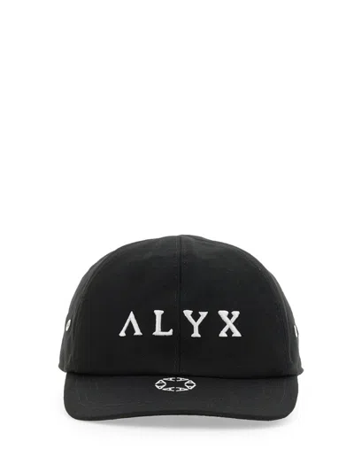 Alyx 1017  9sm Embroidered Logo Baseball Cap In Black