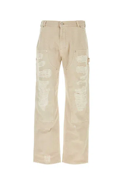 Alyx 1017  9sm Jeans In Beige O Tan