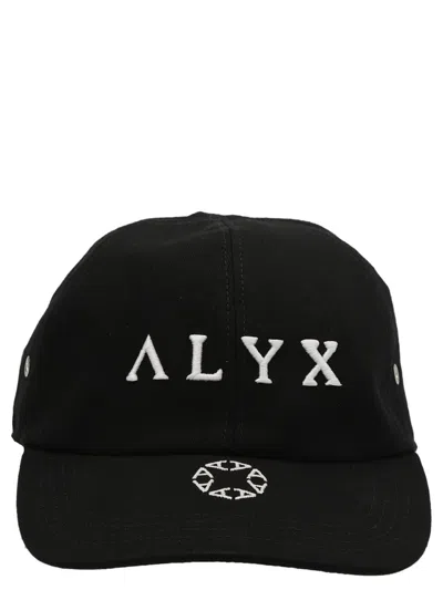 Alyx 1017  9sm Logo Cap In White/black