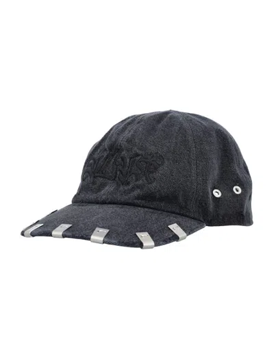 Alyx 1017  9sm Logo Embroidered Baseball Cap In Black