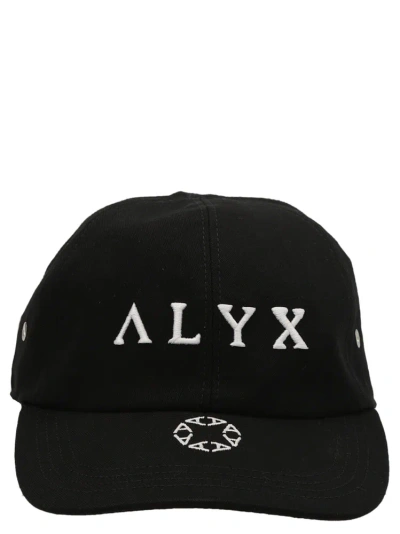 Alyx 1017  9sm Logo Embroidery Baseball Cap In Black