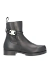 Alyx 1017  9sm Man Ankle Boots Black Size 10 Soft Leather In Black