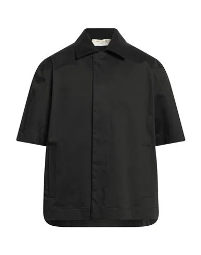 Alyx 1017  9sm Man Shirt Black Size 42 Cotton, Elastane, Polyester