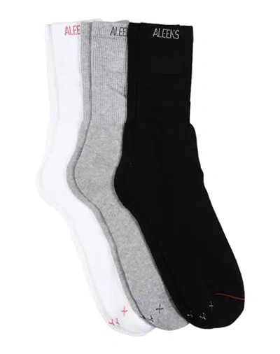 Alyx 1017  9sm Man Socks & Hosiery White Size 8-10 Cotton, Nylon