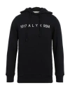 Alyx 1017  9sm Man Sweatshirt Black Size S Cotton, Polyester, Elastane In Black