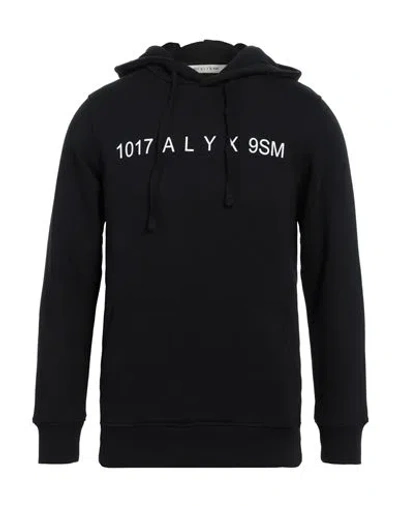 Alyx 1017  9sm Man Sweatshirt Black Size S Cotton, Polyester, Elastane