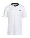 Alyx 1017  9sm Man T-shirt White Size L Cotton