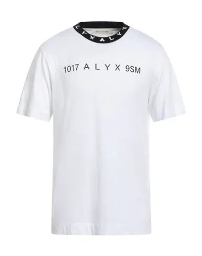 Alyx 1017  9sm Man T-shirt White Size L Cotton