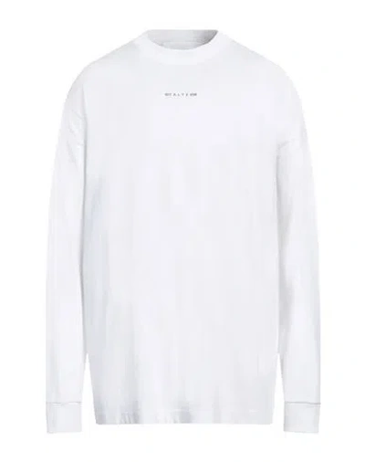 Alyx 1017  9sm Man T-shirt White Size L Cotton, Polyester