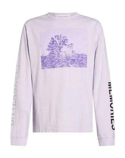 Alyx 1017  9sm Man T-shirt Lilac Size M Cotton In Purple