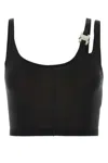 Alyx 1017  9sm Woman Top Black Size L Viscose, Cotton, Polyester In Black